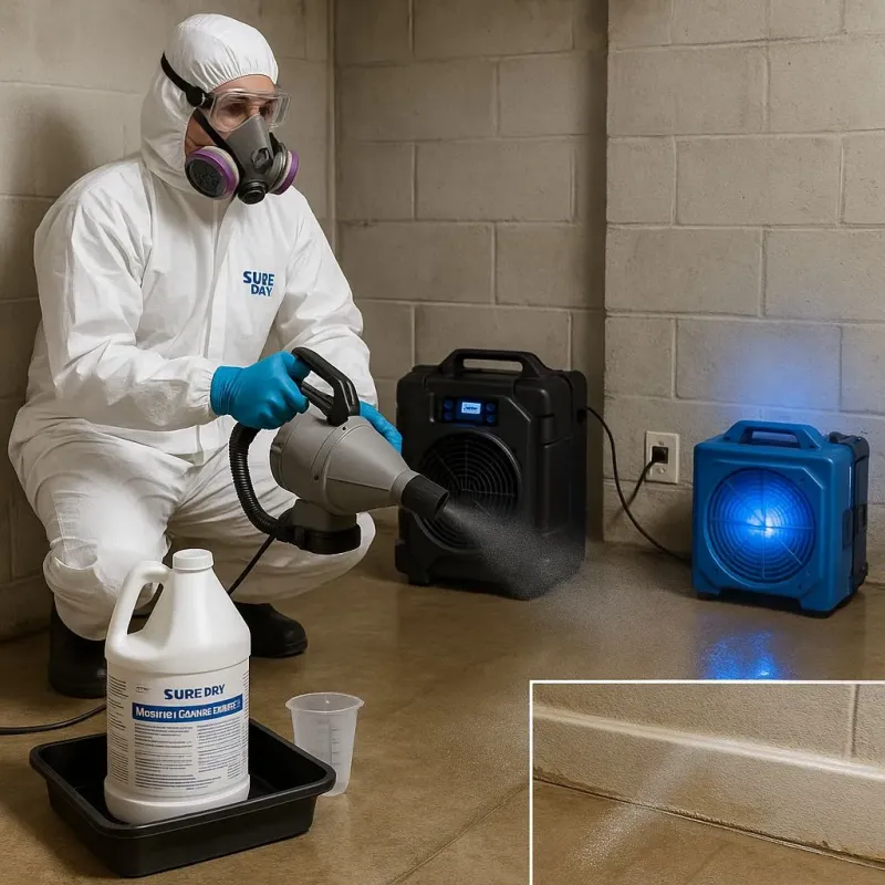 Sanitization and Odor Removal process in Geneva, WA