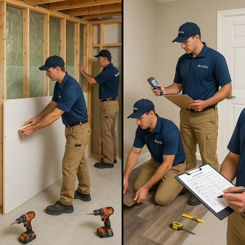 Repairs and Reconstruction process in Geneva, WA